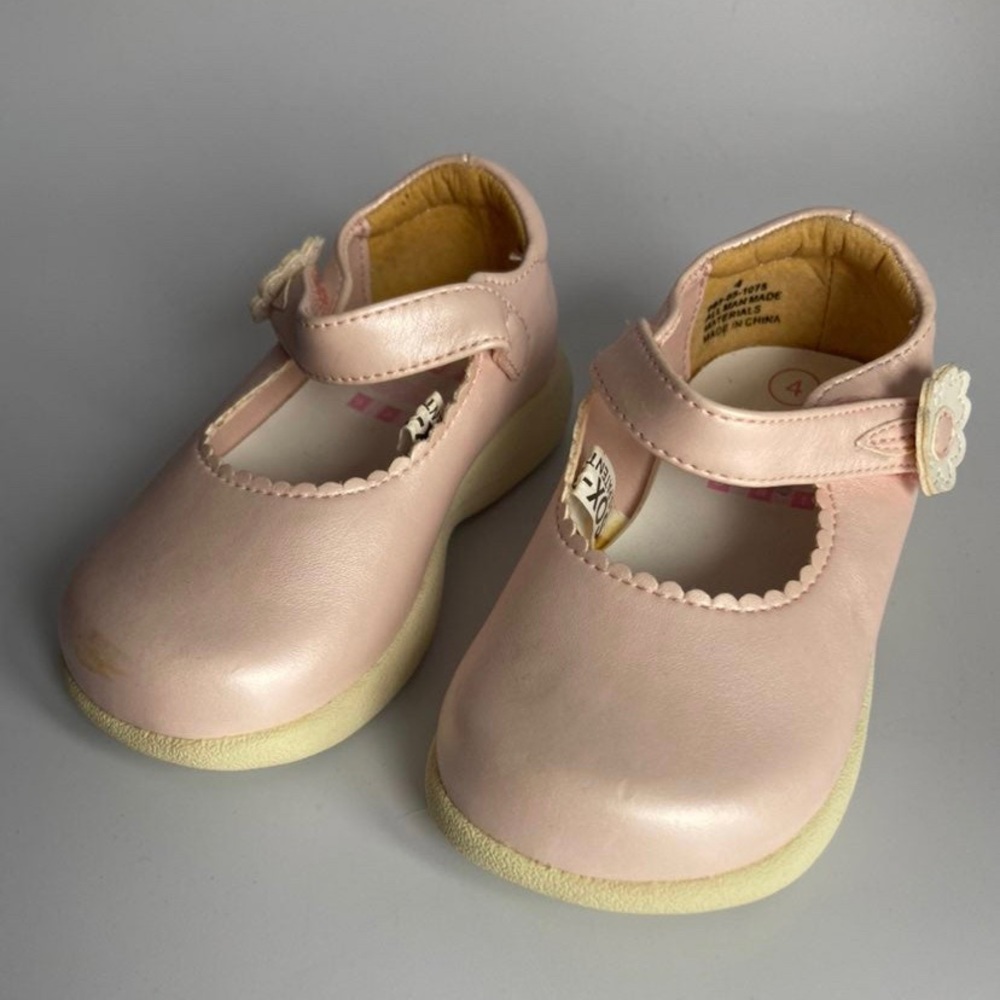Pink Little Girl Mary Janes